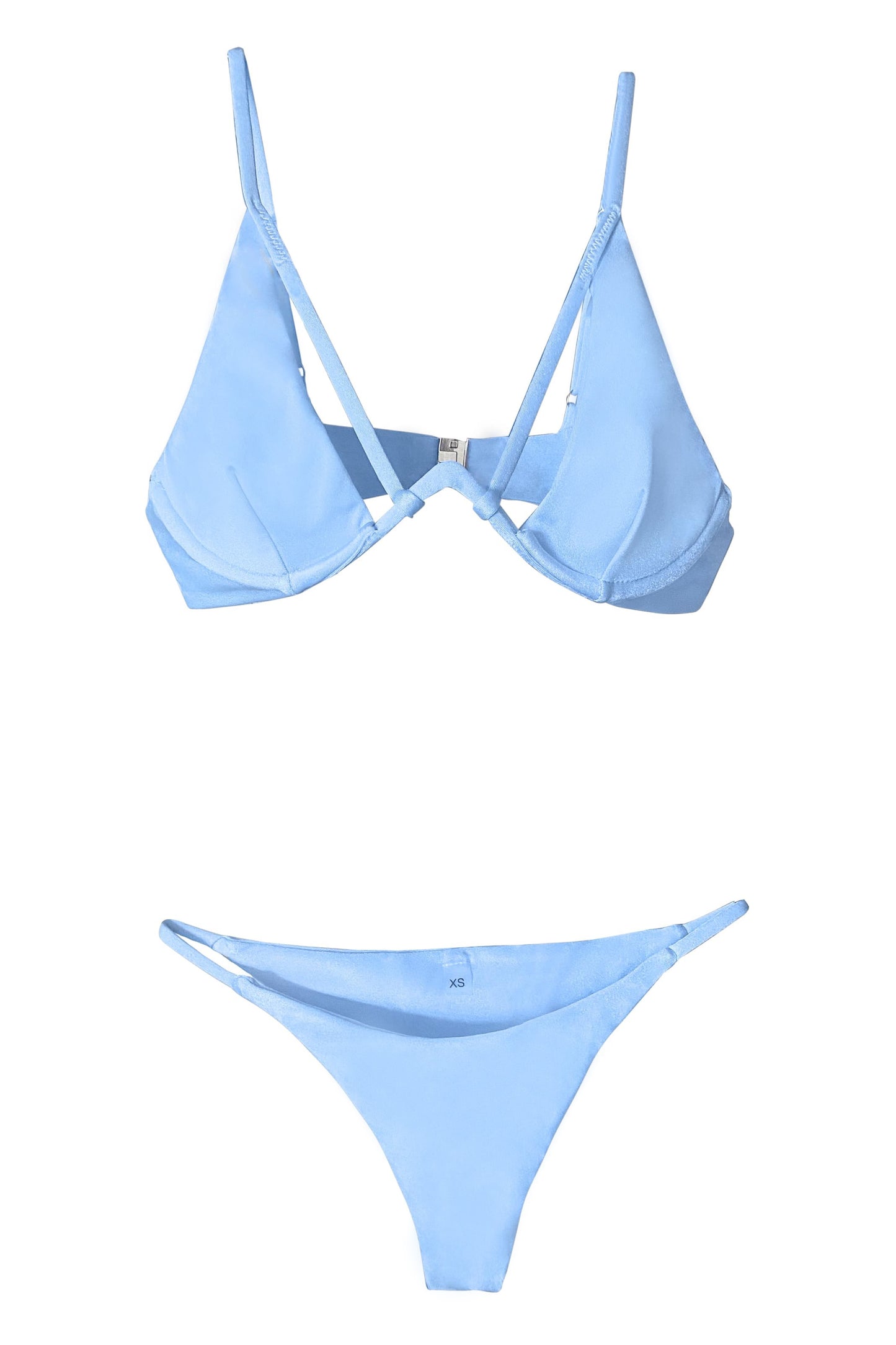 Baby blue bikini bottom